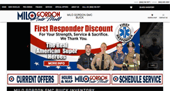 Desktop Screenshot of milogordongm.com